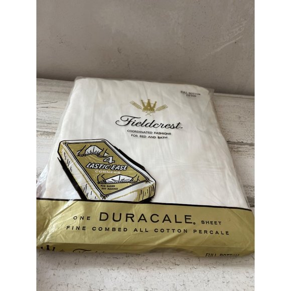 Vintage NOS Fieldcrest full size sheet set - Picture 3 of 5